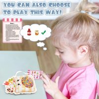 Joyreal Hide and Seek Busy Bag- 3 Pack Seek and Find Hidden Object Game, Sensory Hidden Object Search Problem Solving Travel Game for Kids 3+, Including Alphabet, Food, Fish, Animal - Image 6