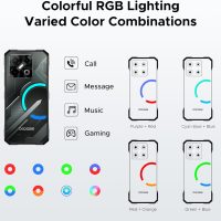 DOOGEE Blade GT Play 5G Rugged Smartphone Unlocked with RGB LED Light Effect,Rugged Phone 6.72" FHD+ 120Hz,6nm D7025 CPU,20GB+256GB, 10.5 mm Ultra-Thin Gaming Phones,5800mAh/50MP AI Camera/NFC - Image 2