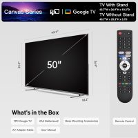 FPD 50 Inch Smart TV, 4K LED Google TV with Google Play Built-in Google Cast, HDR 10, MEMC, Voice Remote, Dolby Atmos & Vision, UHD Stream Live Television (CG50-C3,2024) - Image 7