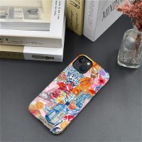 Compatible with iPhone 14 13 Case - Hybrid Heavy Duty 2 in 1 Full Body Rugged Shockproof Protection Glossy Case for iPhone 14 13 - Coastal and Fruity Summer Collage - Image 5