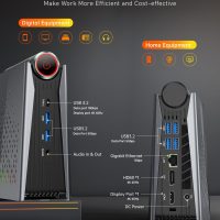 ACEMAGICIAN S3A Mini PC, Ryzen 9 6900HX, 32GB DDR5 1TB NVME SSD Small Gaming Computers,Tiny Desktop with AMD Radeon 680M, Type C|WiFi 6|BT 5.2|Dual Channel|Office|Home|Casual Games - Image 3