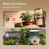 LEVOIT Smart Humidifiers for Bedroom Large Room Home,(6L) Cool Mist Top Fill Essential Oil Diffuser for Baby & Plants,Smart App & Voice Control, Rapid Humidification & Auto Mode-Quiet Sleep Mode, Gray - Image 4