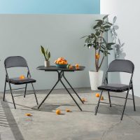 Sweetcrispy Folding Chair 12 Pack, Leather Padded Folding Chairs, Sturdy Metal Foldable Chairs, Easy to Use and Store, Outdoor and Indoor, for Home, Office, Party, Comfy - Image 7