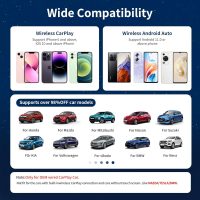 Magic Box 3.0 Pro – Qualcomm Snapdragon Multi-Core, Support Netflix/YouTube/Hulu/Prime Video/256G TF Card etc., Streaming Video Box with Wireless CarPlay & Android Auto Adapter - Image 6