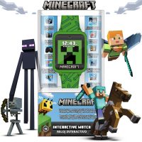 Minecraft Kids Smart Watch – Touchscreen Interactive Watch with 10 Customizable Clock Faces, Built-in Camera, Video Recorder, Alarm, Calculator, Games & Pedometer – Fits Wrists 5.5" to 8" - Image 8