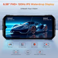 DOOGEE V MAX Pro(2025) 5G Rugged Phone,22000mAh,32GB+512GB/TF 2TB,Android 14 Rugged Smartphone,108MP+20MP Night Vision Phone, 6.58"FHD+ 120Hz IPS Screen, IP68/IP69K Waterproof,NFC/OTG/Face ID/1.18 lb - Image 5