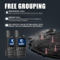 Lifetime Free Global Walkie Talkies Unlimited Range PTT Push-to-Talk Over Cellular Nationwide 5000 Miles POC 4G Handheld Long Range Two Way Radio for Team Management (2Pack and SIM) - Image 5