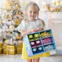 Meland Princess Dress Up for Girls - Dress Up Clothes for Girls with Princess Shoes, Toys for Toddler Kids 3,4,5,6 Year Old - Image 6