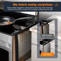 SEVCHY Silicone Stove Gap Covers (2 pack), Oven Gap Filler, Heat Resistant Stove Gap Filler, Seal Gap between Stovetop and Counter, Easy Clean (21 inch, Black) - Image 3