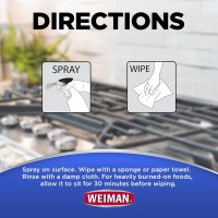 Weiman Gas Range Cleaner and Degreaser, Single, Lemon, 1 Count - Image 4