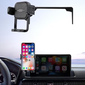 Car Phone Holder for 2023-2025 Honda HRV HR-V/CRV CR-V/Hybrid, 360° Rotation, 7/9 inch Screen Fixed Clip, Auto Accessories Navigation Bracket, Interior Decoration Mobile Phone Mount