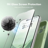 Magnetic for iPhone 15 Plus Case, Compatible with MagSafe, [Full Camera Protection][Screen Protector] Silicone Shockproof Protective Phone Case for iPhone 15 Plus 6.7", Matcha - Image 4