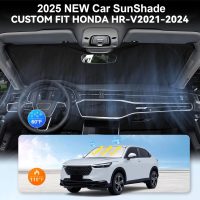 Custom Fit HR-V Windshield Sunshade for 2021 2022 2023 2024 2025 2026 HR-V (LX Sport EX EX-L) Accessories Front Window Cover for Windshield Sun Visor Protector 210T Reflective Blocks UV Keep Cool - Image 4