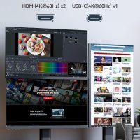 MINISFORUM Venus Series UM560 XT Mini PC AMD Ryzen 5 5600H 32GB + 512GB PCIe SSD, DDR4 Micro PC, 2.5G LAN, 2xHDMI,1xUSB-C Triple 4K Outputs,4xUSB, AMD Radeon Graphics Desktop Computer - Image 3