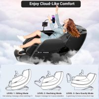 2025 Massage Chair Full Body, Zero Gravity SL-Track Shiatsu Massage Recliner Chair with Heat, 12 Auto Modes, Backlit Touchscreen and Calfrest Extension - Image 6