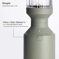 Beast Mega 1200 Plus | Premium Countertop Blender | Smoothies, Shakes, Sauces, Dips, Soups | Blends Ice and Frozen Fruit | XL Vessel | With Extra Vessels, Straw System | 1200W | (Sage, 120V) - Image 4