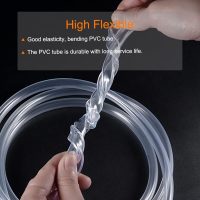 PVC Transparent Hose Plastic Vinyl Tubing 12mm ID 14mm OD 1m Flexible for Water Tube, Air Line - Image 4
