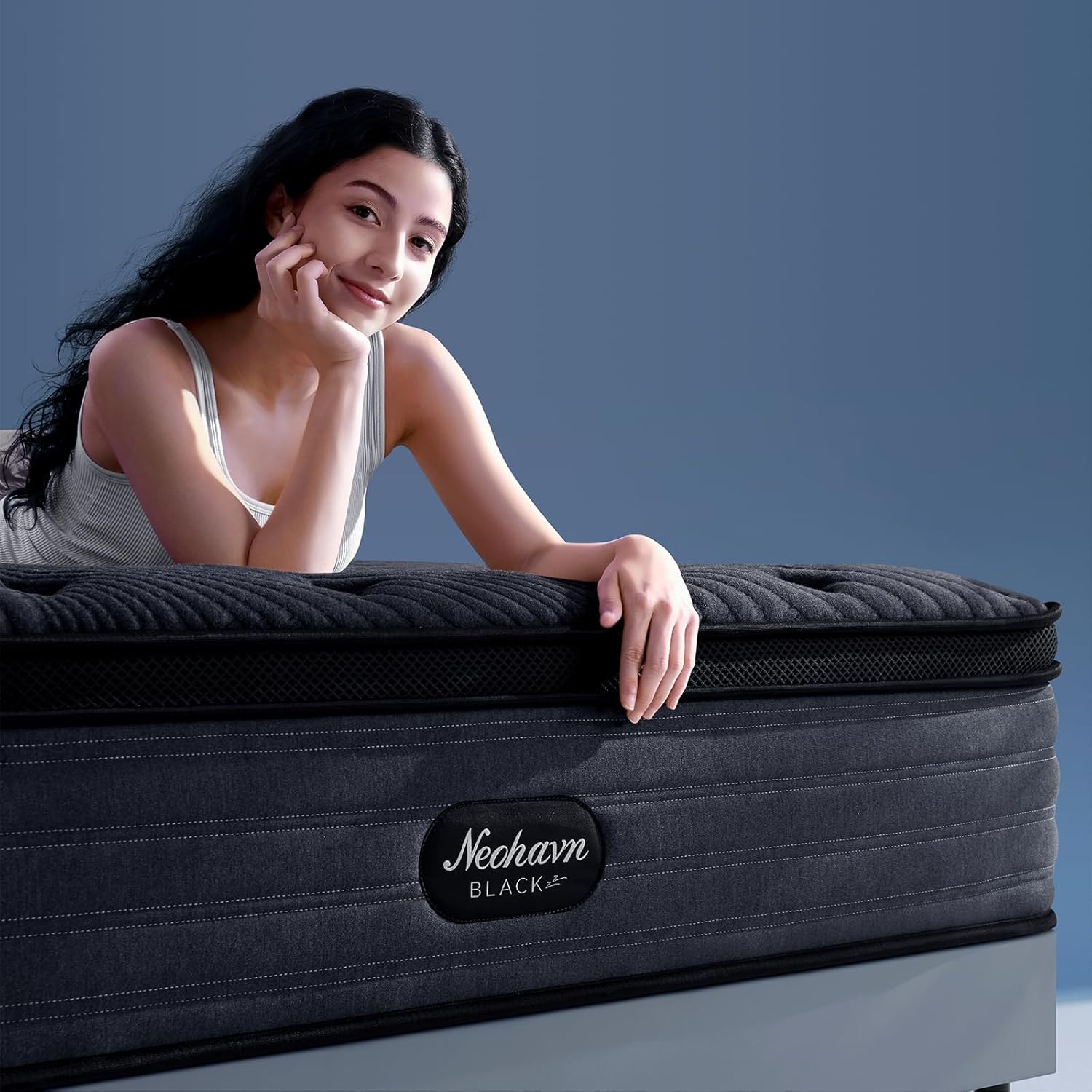 Twin Mattress, 12 Inch Cooling Gel Memory Foam – Medium Firm Hybrid Mattress in a Box, Fiberglass-Free, Soft Knit Cooling Cover, Motion Isolation, CertiPUR-US Certified