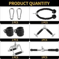 Cable Machine Attachment, LAT Pulldown Attachments, Home Gym Accessories, Triceps Pull Down Attachment - Image 2