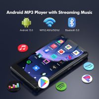 RUIZU 83GB Android MP3 Player with Bluetooth and WiFi, 4.5" IPS Touchscreen Music Player with Spotify, Pandora, Amazon Music, Parental Control MP4 MP3 Player for Kids with Libby, Audible, Up to 1TB - Image 2