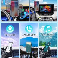 Car Phone Mount for Toyota RAV4 2019 2020-2023 2024 2025 Accessories 7/8-Inch Screen 360° Rotation Smart Phone Cradles Auto Lock Cell Phone Holder Not Affect Air Vent (Not Fit 9/10.5 inch) - Image 5