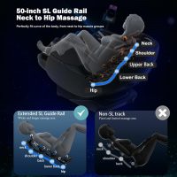 2025 Massage Chair Full Body, Zero Gravity SL-Track Shiatsu Massage Recliner Chair with Heat, AI Control, Body Scan and Calfrest Extension - Image 5