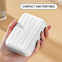 Travel Pill Organizer Box, Portable Pill Case, Pill Box Dispenser, with 7 Compartments for Different Medicines - Image 5