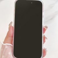 Qokey Compatible for iPhone 16 Case 6.1",Cute Garden Flowers Design for Women Shell Pattern Soft Bumper Lightweight Slim Fit TPU Shockproof Non-Yellowing Phone Cover for iPhone 16, Pink Floral - Image 3