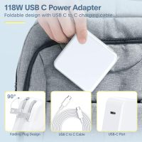 Mac Book Pro Charger - 118W USB C Fast Charger Power Adapter Compatible with MacBook Pro & MacBook Air 13, 14, 15, 16 inch, M1 M2 M3 M4, New ipad Pro and All USB C Device, 6.6ft Charge Cable - Image 7