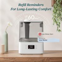 LEVOIT Smart Humidifiers for Bedroom Large Room Home,(6L) Cool Mist Top Fill Essential Oil Diffuser for Baby & Plants,Smart App & Voice Control, Rapid Humidification & Auto Mode-Quiet Sleep Mode, Gray - Image 6