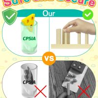 Montessori Toys for 1 2 3 Year Old Boys Girls Gifts, Wooden Shape Sorter Toys for Ages 2-4, Toddler Learning Toy Puzzles Birthday Gift Ages 1-3 - Image 5
