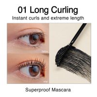 CLIO Kill Lash Superproof Mascara, Waterproof Mascara Black, Lengthening & Lifting for Defined Eyelash, Long-Lasting, Clump & Smudge-Free, for Sensitive Eyes, Korean Makeup Beauty (001 Long Curling) - Image 2