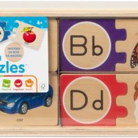 Melissa & Doug Self-Correcting Alphabet Wooden Puzzles with Storage Box (52 pcs) ABC Puzzles, Wooden Alphabet Puzzle for Kids Ages 4+ - Image 6