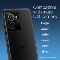 HMD Vibe | Verizon, T-Mobile, AT&T | Unlocked Smartphone | Android 14 | 2 Day Battery | 6.56" 90Hz HD+ Display | 6GB/128GB | 13MP Dual Camera | US Version | Charcoal - Image 6