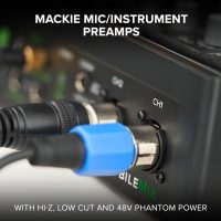 Mackie MobileMix 8-Channel USB-Powerable Mixer for Streaming and Recording with Smartphones and DSLR Cameras, Live Streaming with Instruments, Microphones, Bluetooth - Image 5