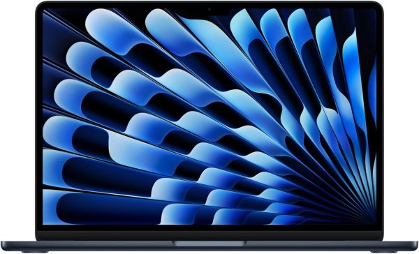 Apple 2025 MacBook Air 13-inch Laptop with M4 chip: Built for Apple Intelligence, 13.6-inch Liquid Retina Display, 16GB Unified Memory, 512GB SSD Storage, 12MP Center Stage Camera, Touch ID; Midnight