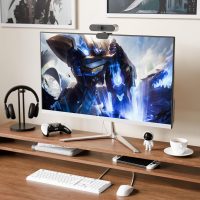 All in One Desktop Computer for Home Office,HD Webcam,Intel N5095 Processor,16GB RAM, 512GB SSD, Windows 11, WiFi 6, Bluetooth 5.2, Includes Wired Keyboard and Mouse Set - Image 6