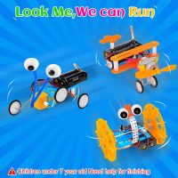 STEM Robotics Kit 6 Set Science Experiments Project Activities Toys for Kids 6-8 8-12 Engineering Building Electronic Motor Robot Kid Craft Boy Girl 5+ 6 7 8 9 10 12 Year Old Gift Summer Outdoor Toy - Image 3