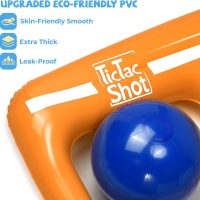 Pool Toys Games Set- Tic-Tac-Toe Inflatable Pool Toy with 10 Balls - for Adults Teens Kids 2-10 Players - Image 3