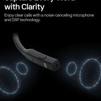 OpenComm2 UC 2025 Upgrade - Open-Ear Wireless Computer Headset with Boom Mic, Bone Conduction Bluetooth Stereo Headphones, USB-C Dongle Compatible with PC and Mac, Zoom Certified - C120 UC - Image 3