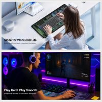 secret corner excel&Word&Windows&powerpoint Cheat Sheet Mousepad,Extra Large Office Desk Accessories Desk mat,Office Keyboard Shortcuts Mouse pad, Non-Slip for Computer Gaming Mouse pad 27.6"x11.8" - Image 7