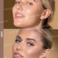 SHEGLAM Sun Sculpt Cool Toned Liquid Contour Stick Long Lasting Cream Bronzer Makeup - Soft Tan - Image 3