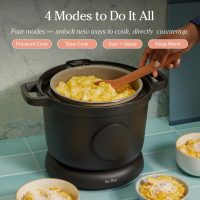 Our Place Dream Cooker | 6-quart Multicooker | 4 Versatile Modes | Pressure Cook, Slow Cook, Sear & Saute, Keep Warm | Hands-Free Steam Release | Tailored Control Panel | Char - Image 3
