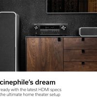 Denon AVR-S760H 7.2 Ch AVR - 75 W/Ch (2021 Model), Advanced 8K Upscaling, Dolby Atmos Height Virtualization, DTS Virtual:X & More, Built-in HEOS, Amazon Alexa Voice Control - Image 2