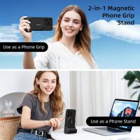 Magnetic Camera Grip for iPhone Magsafe Phone Video Shooting Handle Bluetooth Bracket Shift Cam Progrip Smartphone Photography with Tripod for iPhone 16 15 14 13 12 11 Pro Max Vlog Video - Image 2