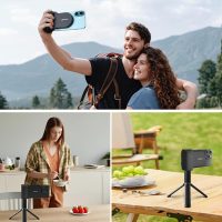 Magnetic Camera Grip for iPhone Magsafe Phone Video Shooting Handle Bluetooth Bracket Shift Cam Progrip Smartphone Photography with Tripod for iPhone 16 15 14 13 12 11 Pro Max Vlog Video - Image 7