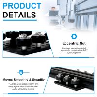 2 Pack 2040 V-Slot Gantry Plate Assembled for 2040 V-Slot T-Slot Aluminum Extrusion 3D Printer Accessories - Image 3