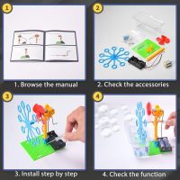 STEM Robotics Kit - 6 Set STEM Toys for Age 8-13 8-10, Kids Crafts for Girls Boys Toys Gifts 6 7 8 9 10 Year Old Birthday Gifts, Engineering Science Robot Building Kits for Kids Age 8-12 6-8 - Image 9