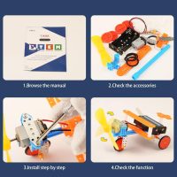 STEM Kits for Kids Crafts 6-8 8-12, Boys Gifts Toys for 6 7 8 Year Old Boy Birthday Gift Ideas, STEM Toys Crafts 6+ 7+ yr, Robotics Science Kits Activities Robot Building Age 8-10 9 10 11 12 13 14 - Image 4