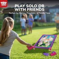 TOY Life Bean Bag Toss Game, Carnival Party Games, Cornhole Set for Kids Outdoor Games, Outside Toys for Kids Ages 4-8, Yard Outdoor Toys for Toddlers 3-5, Gifts for 3 4 5 6 7 Year Old Girls & Boys - Image 6